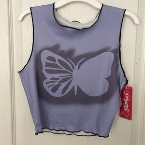 Romwe crop top.